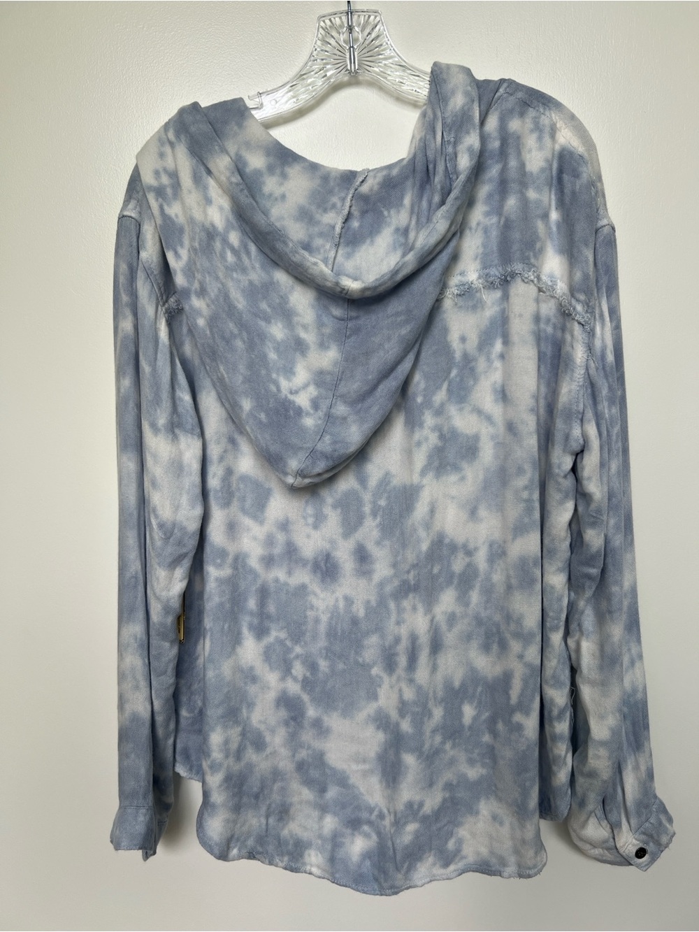vintage Havana women’s Tie dyed blue and white top - Picture 4 of 4